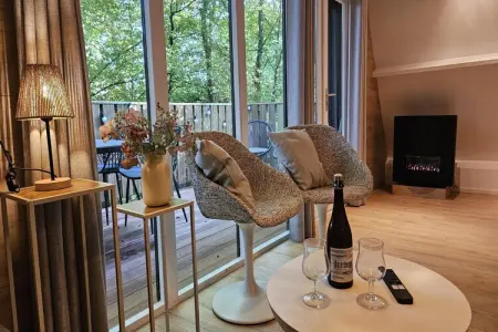 Chalet no 57, Chalet confortable près d centre commercial Durbuy - Photo 6