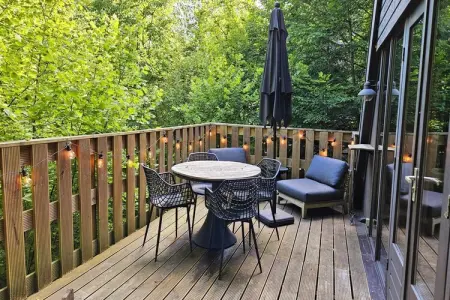 Chalet no 209, Escapade élégante en chalet dans les Ardennes - Photo 3