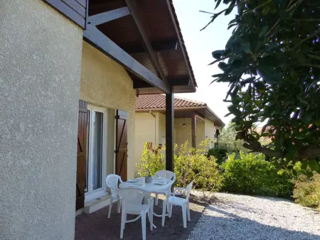 Capbreton: Villa 2 chambres avec piscine commune, jardin & parking privatif - Photo 13