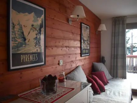 Studio cabine Sud avec parking à Font-Romeu, Appartement 2 personnes à Font Romeu Odeillo Via - Photo 1