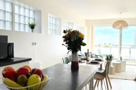 🍉 Le Bord De Mer - Vue Mer - Terrasse - Parking, Appartements pour 6 Personnes - Photo 9