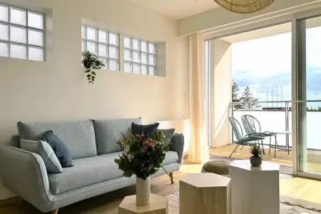 🍉 Le Bord De Mer - Vue Mer - Terrasse - Parking, Appartements pour 6 Personnes - Photo 13
