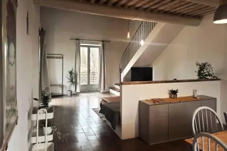 84b6 - Loft Dans Mas De Charme Du Xviii&egrave;me Si&egrave;cle, Appartements pour 4 Personnes - Photo 8