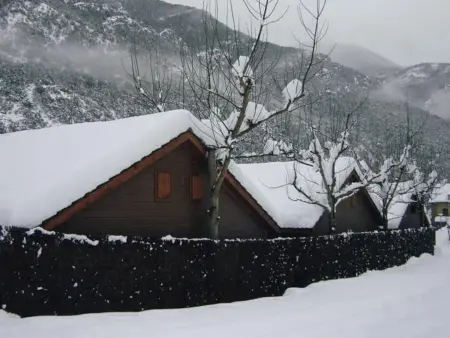 Bungalows en Bois avec Porche et Animaux Admis, Bungalow 4 personnes à Montardit de Dalt - Photo 17