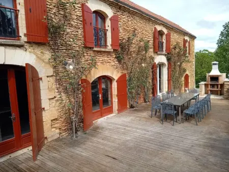 Maison en pierre climatisée avec piscine privée en Dordogne - Photo 3