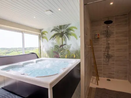 Gîte rural pour 11 pers. avec parking, spa et animaux acceptés - Photo 18