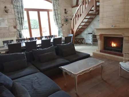 Villa climatisée avec piscine privée et Wi-Fi à Carlux - Photo 2