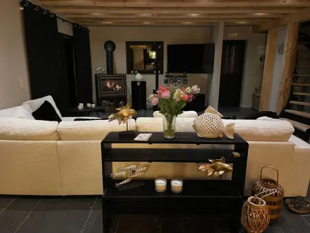 Chalet du pêcheur - Sauna und Hallenbad, Maison 8 personnes à Trois Ponts - Photo 3