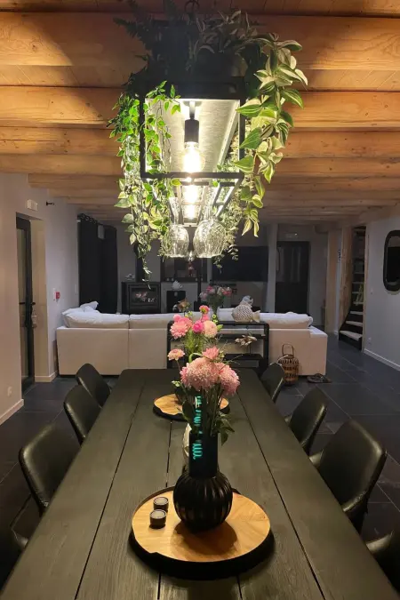 Chalet du pêcheur - Sauna und Hallenbad, Maison 8 personnes à Trois Ponts - Photo 6