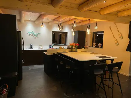 Chalet du pêcheur - Sauna und Hallenbad, Maison 8 personnes à Trois Ponts - Photo 7
