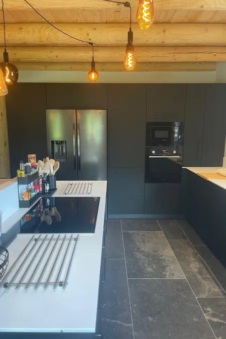 Chalet du pêcheur - Sauna und Hallenbad, Maison 8 personnes à Trois Ponts - Photo 8