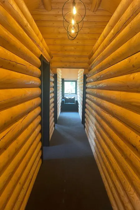 Chalet du pêcheur - Sauna und Hallenbad, Maison 8 personnes à Trois Ponts - Photo 10