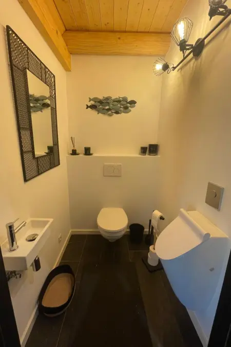 Chalet du pêcheur - Sauna und Hallenbad, Maison 8 personnes à Trois Ponts - Photo 11