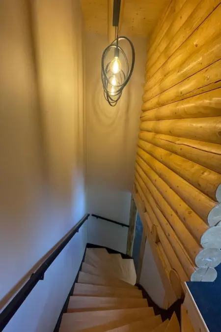 Chalet du pêcheur - Sauna und Hallenbad, Maison 8 personnes à Trois Ponts - Photo 12