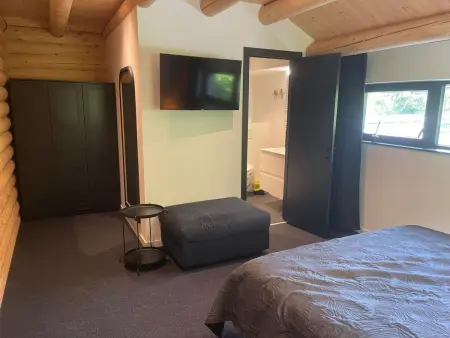 Chalet du pêcheur - Sauna und Hallenbad, Maison 8 personnes à Trois Ponts - Photo 13