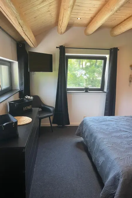 Chalet du pêcheur - Sauna und Hallenbad, Maison 8 personnes à Trois Ponts - Photo 24