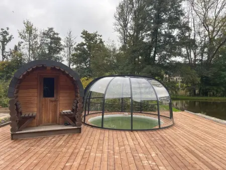 Chalet du pêcheur - Sauna und Hallenbad, Maison 8 personnes à Trois Ponts - Photo 38