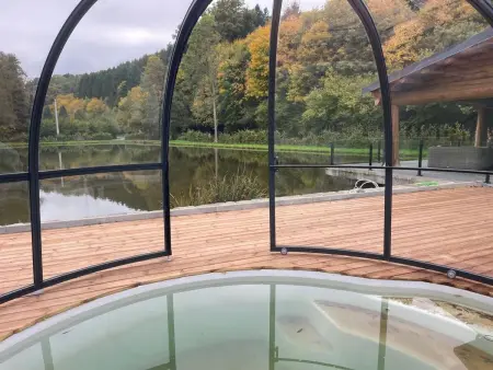 Chalet du pêcheur - Sauna und Hallenbad, Maison 8 personnes à Trois Ponts - Photo 40