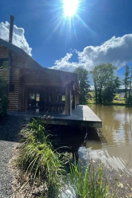 Chalet du pêcheur - Sauna und Hallenbad, Maison 8 personnes à Trois Ponts - Photo 42