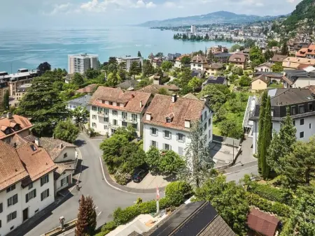 Les Platanes, Appartement 9 personnes à Veytaux - Photo 1