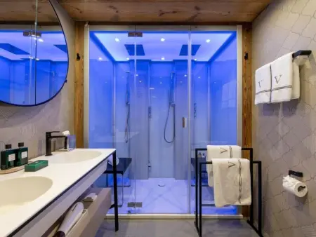 Chalet V mit Lift und Pool, Maison 12 personnes à La Tzoumaz - Photo 15