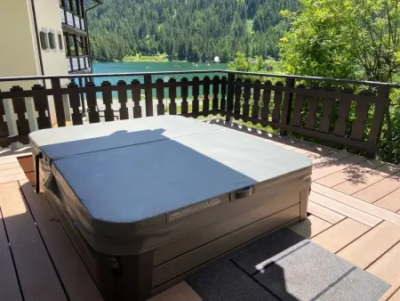 Chalet mit Seeblick, Jacuzzi, Sauna und Garten, Maison 7 personnes à Champex - Photo 7