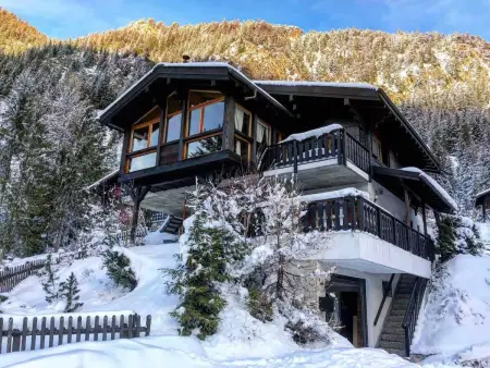 Chalet mit Seeblick, Jacuzzi, Sauna und Garten, Maison 7 personnes à Champex - Photo 17