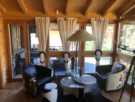 Chalet mit Seeblick, Jacuzzi, Sauna und Garten, Maison 7 personnes à Champex - Photo 21