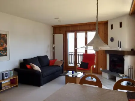 Fewo mit Blick auf die Berge, Appartement 4 personnes à Veysonnaz - Photo 2