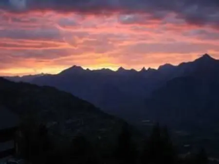 Fewo mit Blick auf die Berge, Appartement 4 personnes à Veysonnaz - Photo 10