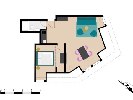 BankHouse Apt. XL404, Appartement 4 personnes à Interlaken - Photo 6