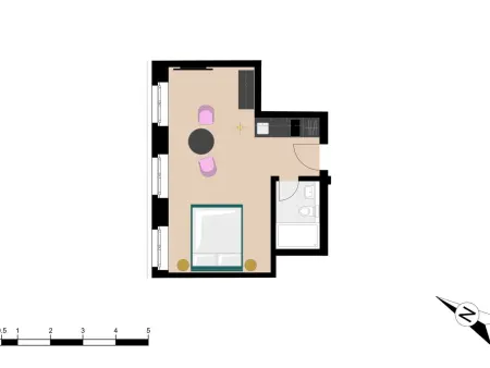 BankHouse StudioM202, Appartement 2 personnes à Interlaken - Photo 6