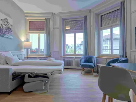 BankHouse Apt. L103, Appartement 3 personnes à Interlaken - Photo 2