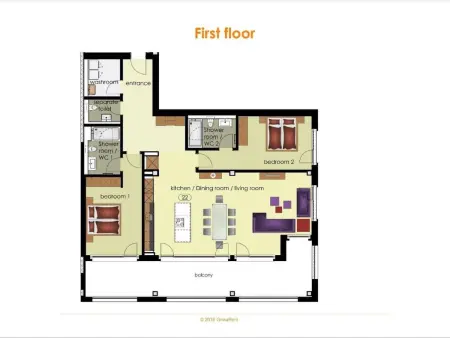 Apartment JungfrauCenter Brienzersee, Appartement 4 personnes à Interlaken - Photo 12