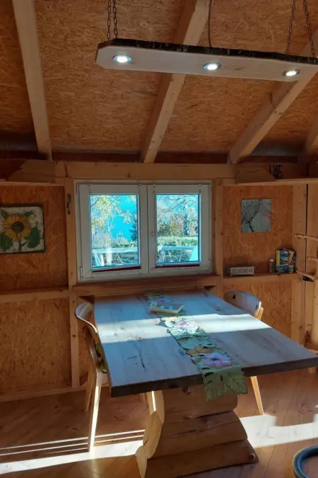 Einzigartige Holzhütte mit Bergpanorama, Maison 2 personnes à Beatenberg - Photo 8