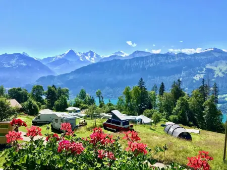 Einzigartige Holzhütte mit Bergpanorama, Maison 2 personnes à Beatenberg - Photo 14