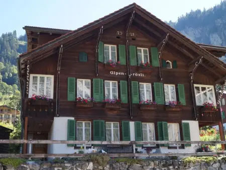 Chalet Alpenrösli, Appartement 2 personnes à Lauterbrunnen - Photo 1