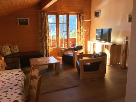 Chäs-Gruebi Wohnung Hase, 3. Stock, Appartement 4 personnes à Lauterbrunnen - Photo 3