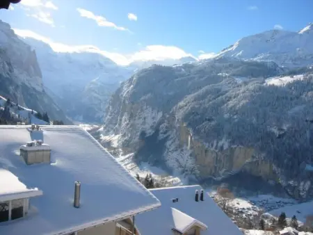 Protea 2 Bett Wohnung, Appartement 3 personnes à Lauterbrunnen - Photo 23