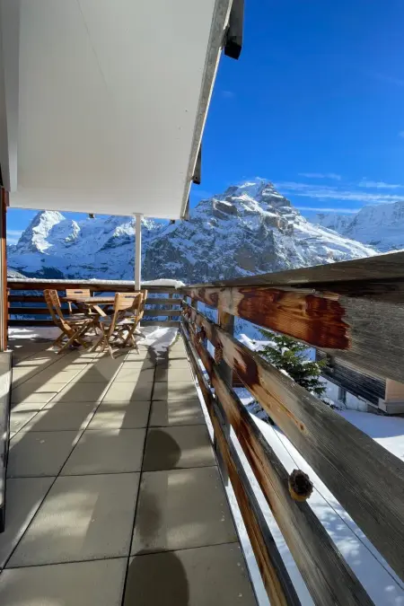 Nollen 6-Bett-Wohnung, Appartement 6 personnes à Lauterbrunnen - Photo 3
