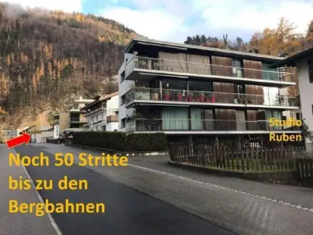 Studio Ruben 2-Bett Wohnung, Appartement 3 personnes à Meiringen - Photo 14