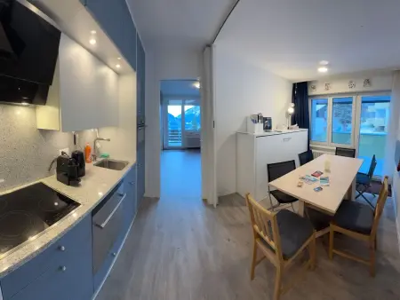 2-Zimmer Ferienwohn., Appartement 5 personnes à Loèche les Bains - Photo 1