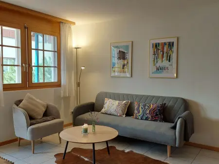 Aspa EG, Appartement 3 personnes à Bellwald - Photo 1