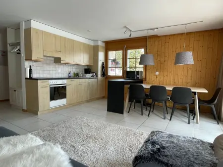 Wohnung Vieux Valais, Appartement 4 personnes à Bellwald - Photo 4