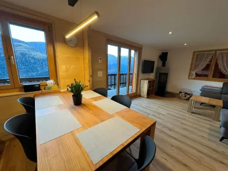 Wohnung Am Hang, Appartement 5 personnes à Bellwald - Photo 3