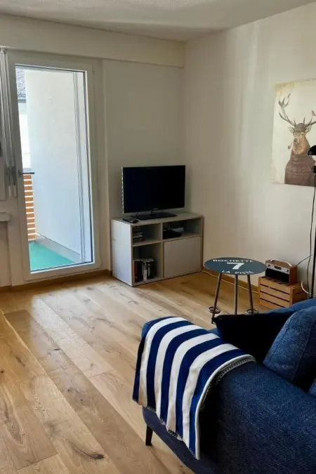 Gemütliche Ferienwohnung im Zentrum Sörenberg, Appartement 6 personnes à Sörenberg - Photo 12