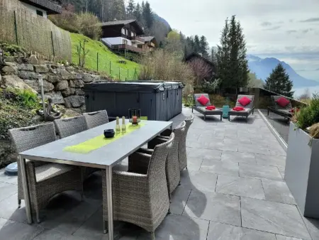 Villa Seelisberg mit Jacuzzi und Panoramablick, Maison 4 personnes à Seelisberg - Photo 10