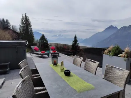Villa Seelisberg mit Jacuzzi und Panoramablick, Maison 4 personnes à Seelisberg - Photo 11