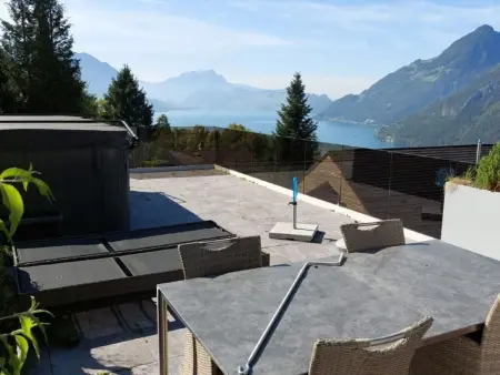 Villa Seelisberg mit Jacuzzi und Panoramablick, Maison 4 personnes à Seelisberg - Photo 12