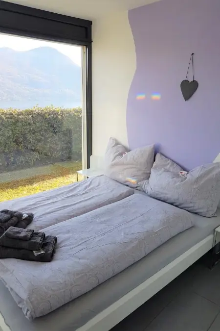 Wohnung 'Bellavista' mit Bergblick, Appartement 4 personnes à Brissago - Photo 7